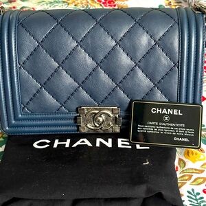 Chanel boy flap. 100% Authentic